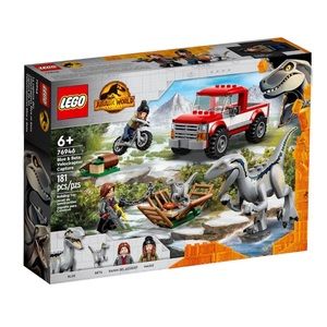 Lego Jurassic World Dominion Blue and Beta Velociraptor Capture 76946